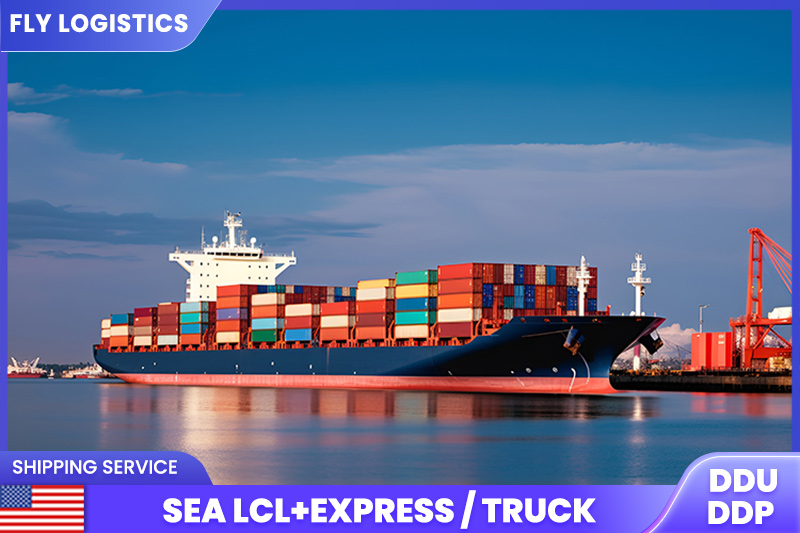 International Logistics Lcl Sea Freight From China To Usa